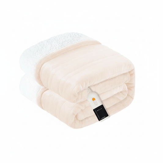 CloudWarm Cozy Sherpa Heated Blanket
